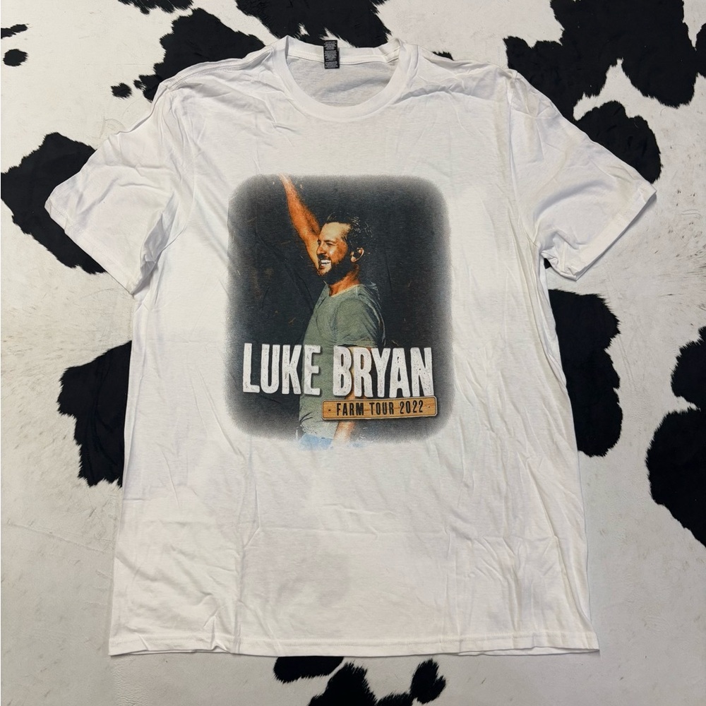 Luke Bryan Farm Tour 2022 White T-Shirt